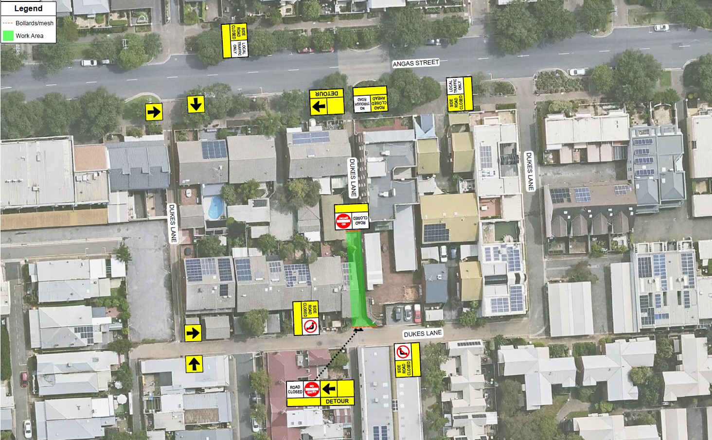 Traffic management plan